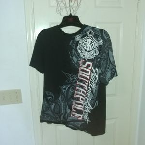 South Pole Shirts - South Pole Black T South Pole Shirts - South Pole Black T